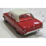 ACETF06BR 1962 Falcon XL Deluxe Sedan in red/white roof, red interior 1/43